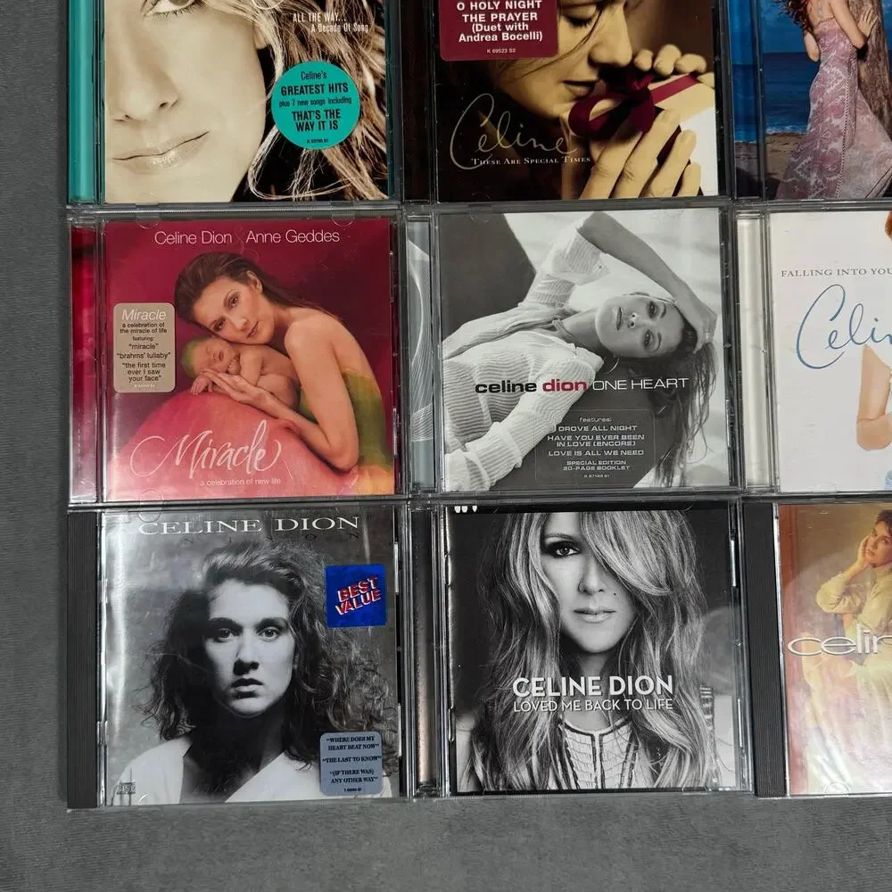 Celine Dion Lot of 10